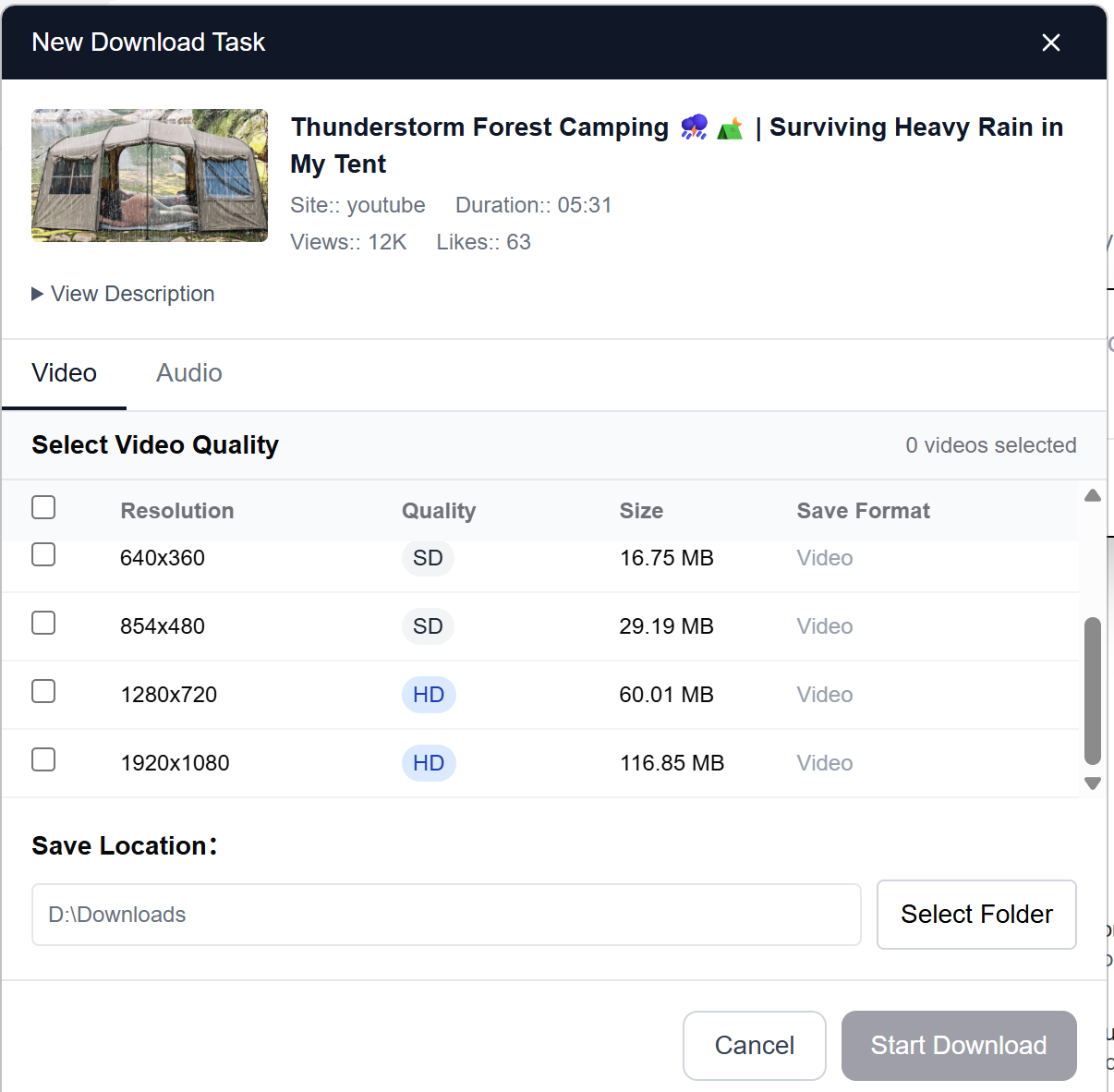Download Online Videos